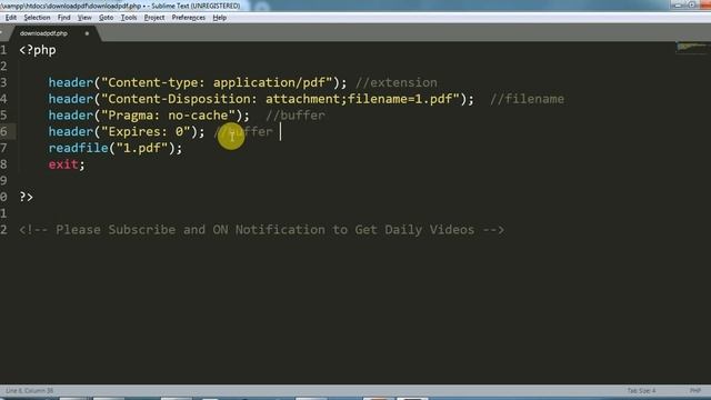 how to read pdf file in php | download pdf file in php | php tutorial | avadh tutor смотреть онлайн