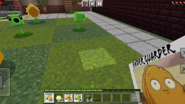 plants vs zombie в Майнкрафт 😱 9 дней виживания #1 смотреть онлайн