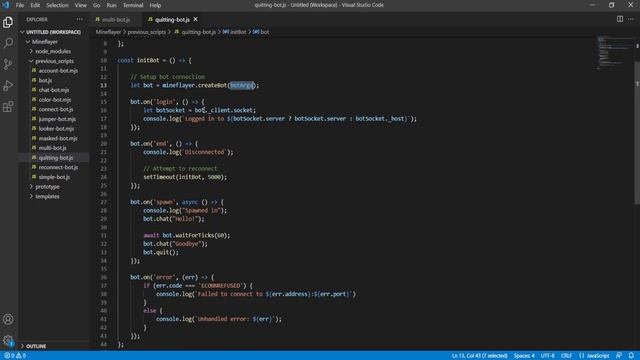 Running Multiple Minecraft Bots! | Mineflayer.js Guides Ep.5 смотреть онлайн