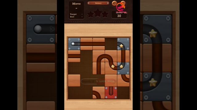 GAME ROLL THE BALL | STAR MODE | GALAXY | LEVEL 30 смотреть онлайн