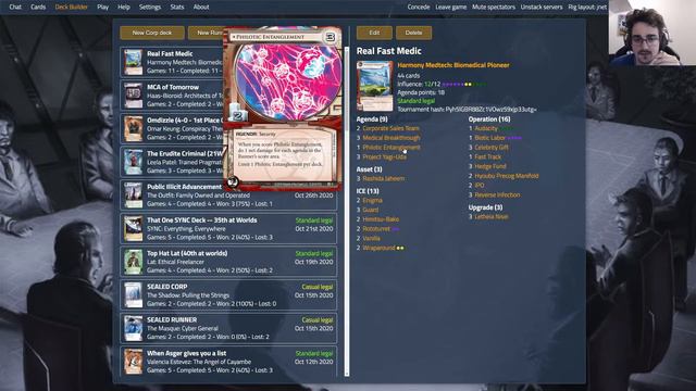 Android: Netrunner - Crash Test #327 Harmony FA VS Edward + Geist смотреть онлайн