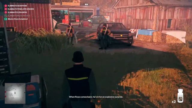 Hitman 2016 Mission 5 (Sean Rose,Penelope Graves,Ezra Berg & Maya Parvati)