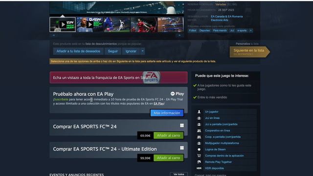 Como Descargar EA Sports FC 24 Para Pc GRATIS | PRUEBA GRATIS