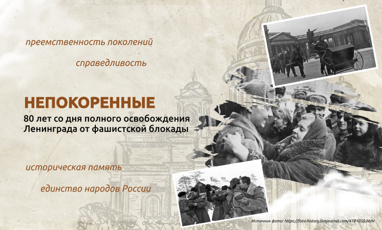 Разговоры о важном: Непокоренные. 80 лет со дня полного освобождения Ленинграда от фашистской блокад смотреть онлайн