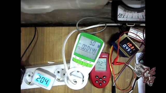 Led 10W 12V 900mA  разное питание сколько W  LUX куплено на Aliexpress