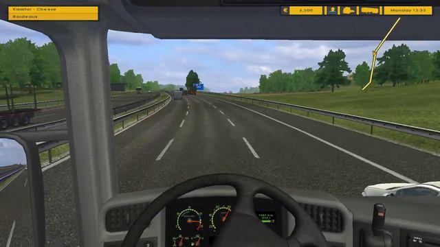 Euro Truck Simulator – ввоз сыра из Парижа в Бордо (47) смотреть онлайн
