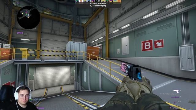 ?ПЫТАЮСЬ ИГРАТЬ В 100 ПИНГ-II-4 LVL FACEIT(45 сек задержка) смотреть онлайн