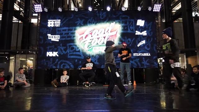 Сметанин Артём vs Щепетов Андрей | 1/2 Break Dance Baby | GOOD FOOT BATLE 2019 смотреть онлайн