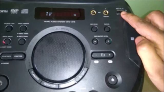 Features on Top panel of SONY MHC V21d Party Speaker || PART 2 смотреть онлайн
