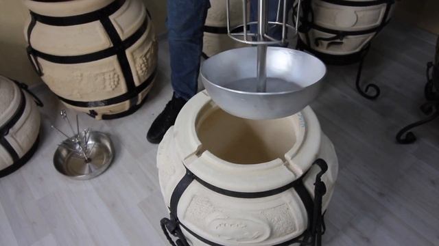 Тандыр "Медведь" белый полный обзор с аксессуарами смотреть онлайн