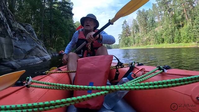 Путешествие на байдарках Одиссей по Ладожским шхерам, август 2023 "заШхерившиеся на Ладоге" смотреть онлайн