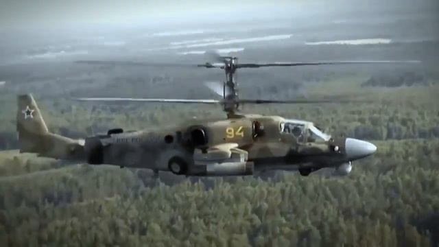 Ka-52 Alligator - The russian attack helicopter смотреть онлайн