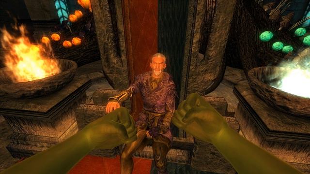 Oblivion - Attacking Lord Sheogorath in HD смотреть онлайн