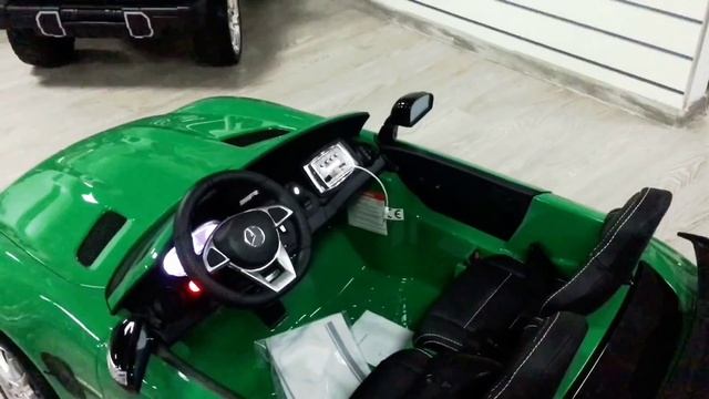 Детский электромобиль Mercedes GTR 4x4. Характеристики, обзор, сборка. смотреть онлайн