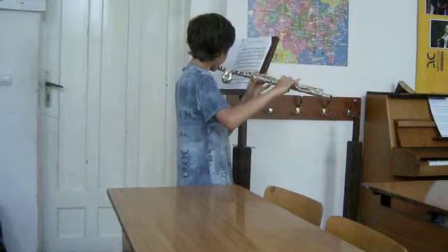 Kaloyan Vasilev, 10y.o., flute - Claude Debussy : Le Petit Nègre (The Little Negro) смотреть онлайн