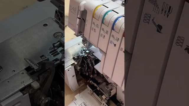 Заправка коверлока Bernett B48