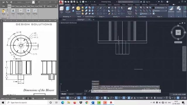 AUTOCAD 3D FOR BEGINNERS ll AUTOCAD 2021 COMPLETE COURSE ll 3D MECHANICAL DESIGN смотреть онлайн
