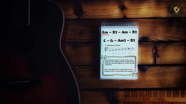 E Harmonic Minor Guitar Backing Track смотреть онлайн