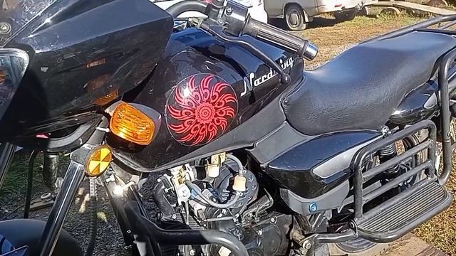 двигатель F150 установка на мопед Nordwing. смотреть онлайн