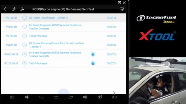 FORD Fusion 2011, Diagnostico, Falla en PCM, TecnoFuel Soporte, XTOOL. PS-80 смотреть онлайн