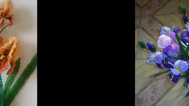 Любимый бисер-Ирисы из бисера смотреть онлайн