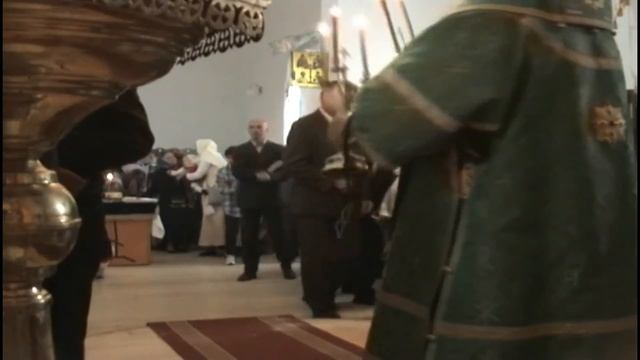 Херувимская песнь- нa Oсвящение  Xрама в Пятра Нямц (Старообрядцы - Lipoveni - Old Believers)