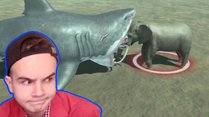 Мегалодон против Слон | Animal Revolt Battle Simulator