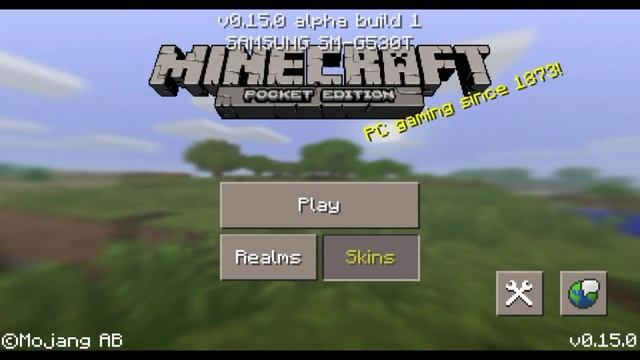 Minecraft PE 0.15.0 Build 1 APK Download + Realms Info смотреть онлайн