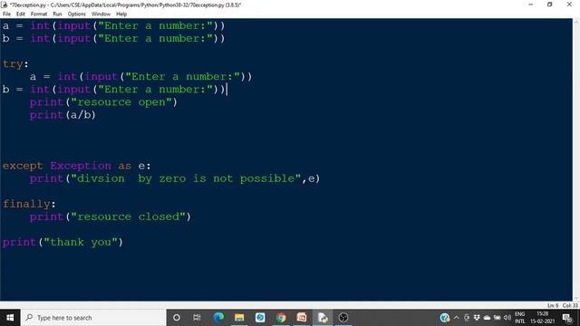 Python for Machine Learning – 30 Exception Handling смотреть онлайн