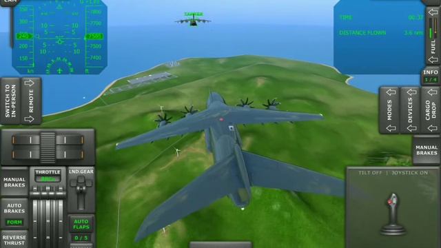 Задания от подписчиков в Turboprop Flight Simulator 3D, часть 1-ая. смотреть онлайн