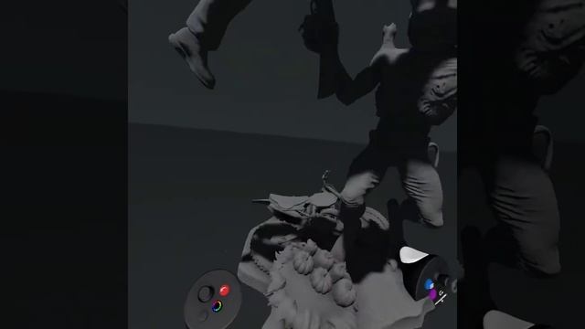 Adding assets to my PUMPKINHEAD sculpture using GRAVITY SKETCH смотреть онлайн