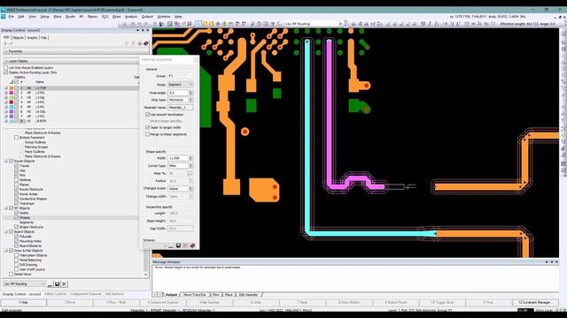 PADS Professional РЧ и СВЧ проектирование - Урок 4 смотреть онлайн