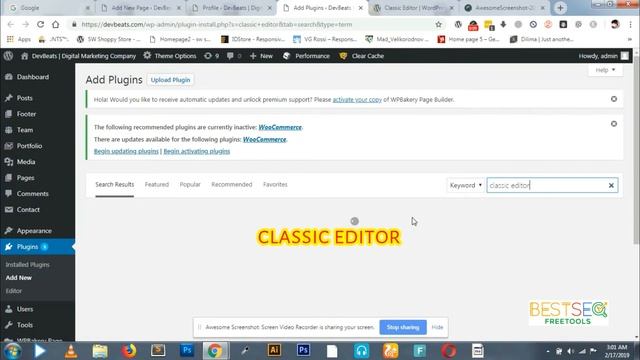 How to fix wordpress classic editor problem by bygbirds смотреть онлайн