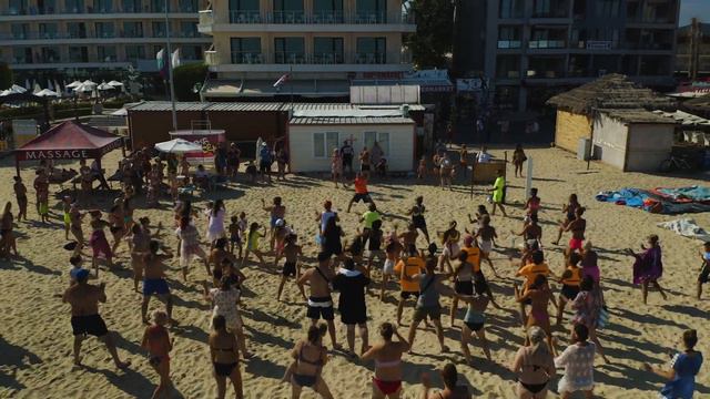 Zumba Class With Andrei Osanu - Evrika Beach, Sunny Beach