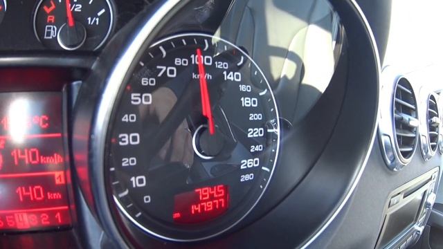 Audi Tt 3.2 Autobahn 100-270km/h