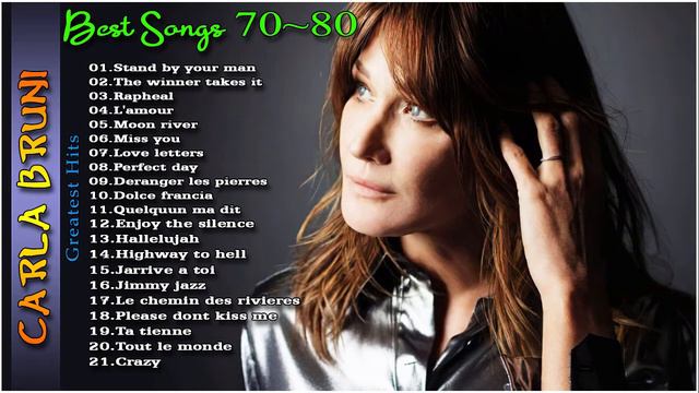 Carla Bruni Greatest Hits Collection - The Best of Carla Bruni Full Album смотреть онлайн