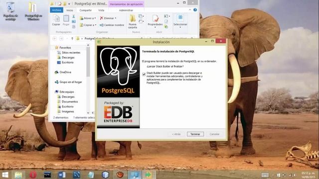 Instalación y configuración de PostgreSQL 9.4.4 смотреть онлайн