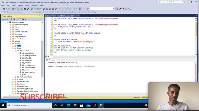 Database Security | SQL Server | በአማርኛ | Part 16 смотреть онлайн
