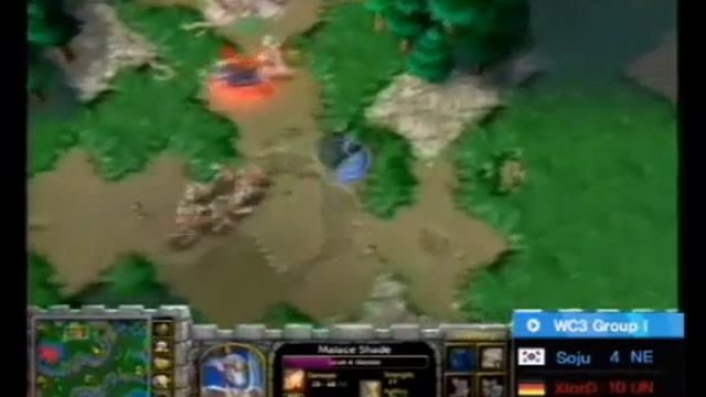 [WCG 2006 Grand Final - WarCraft3 Group Full League] Soju(KOR) vs XlorD(GER) смотреть онлайн