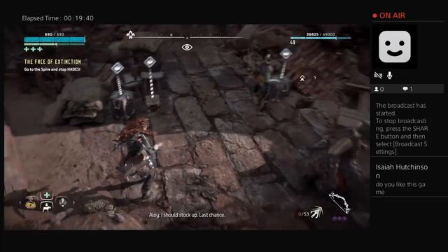 Horizon Zero Dawn Final Mission Save the Spire смотреть онлайн