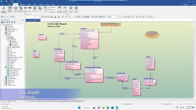 CA Erwin Data Modeler / Erwin Physical / Logical/ Data Model смотреть онлайн