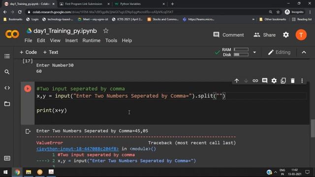 Python Training Day 1 смотреть онлайн