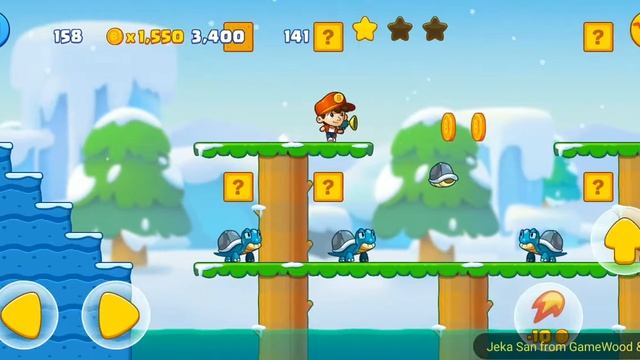 Level 158. Прохождение игры Super Jack's World — Free Run Game на Android смотреть онлайн