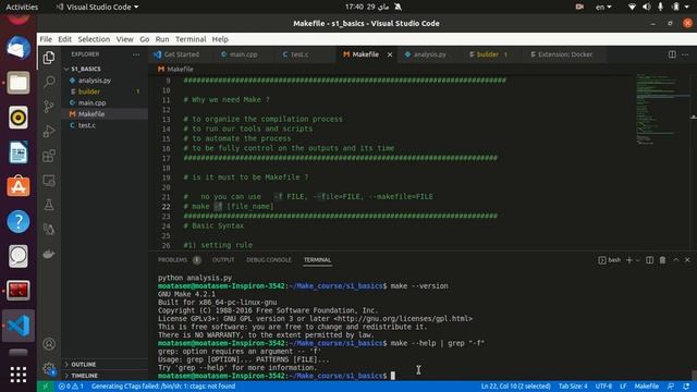 Makefile Basics #1[عربى] смотреть онлайн
