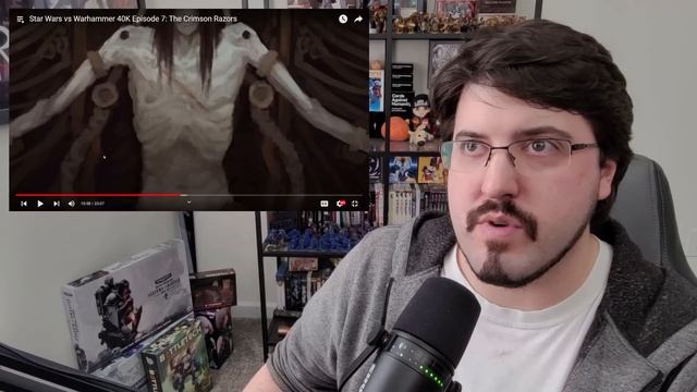 JOLLY Space Marine COOPERATION | Star Wars vs 40K Ep. 7, The Crimson Razors, Reaction смотреть онлайн