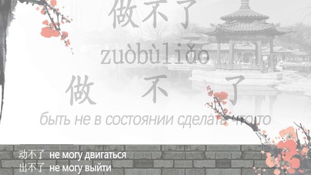 Фразы китайского языка ГЛАГОЛ + ОТРИЦАНИЕ + ЧАСТИЦА | Китайский язык - Видеоуроки