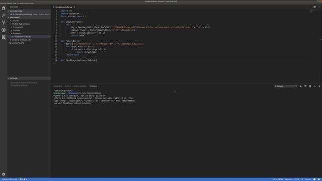 Coding dump recycle bin in Windows [Violent Python] w/ Matthew смотреть онлайн