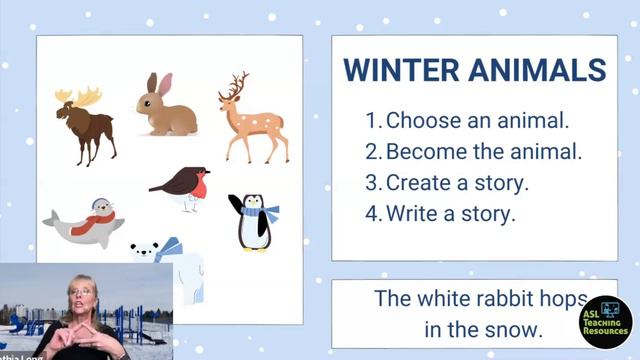 Winter ASL Game Ideas for kids with Sign Language / Elementary SPED смотреть онлайн