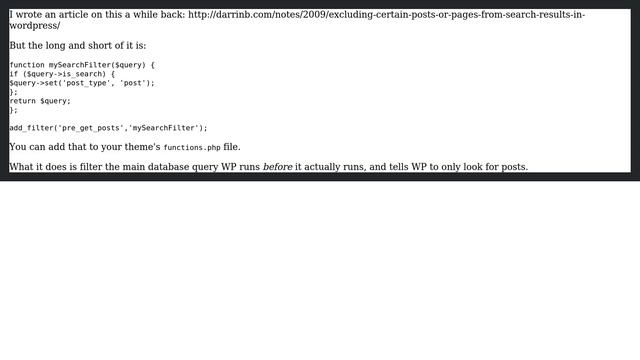 Wordpress: How to modify search.php to not show pages only show posts? (3 Solutions!!) смотреть онлайн