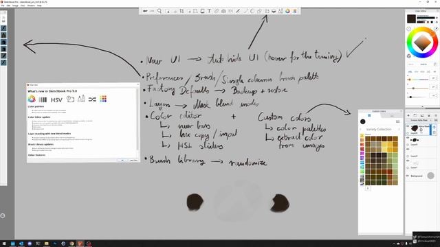Sketchbook Pro 9.0 is out! Let's review the new features! смотреть онлайн
